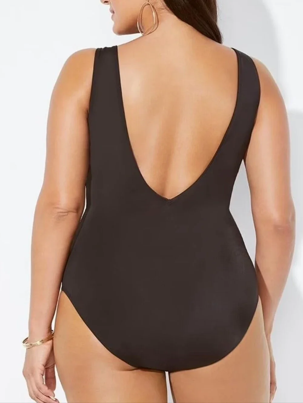 Swimsuits for All Women's Surplice One Piece Swimsuit